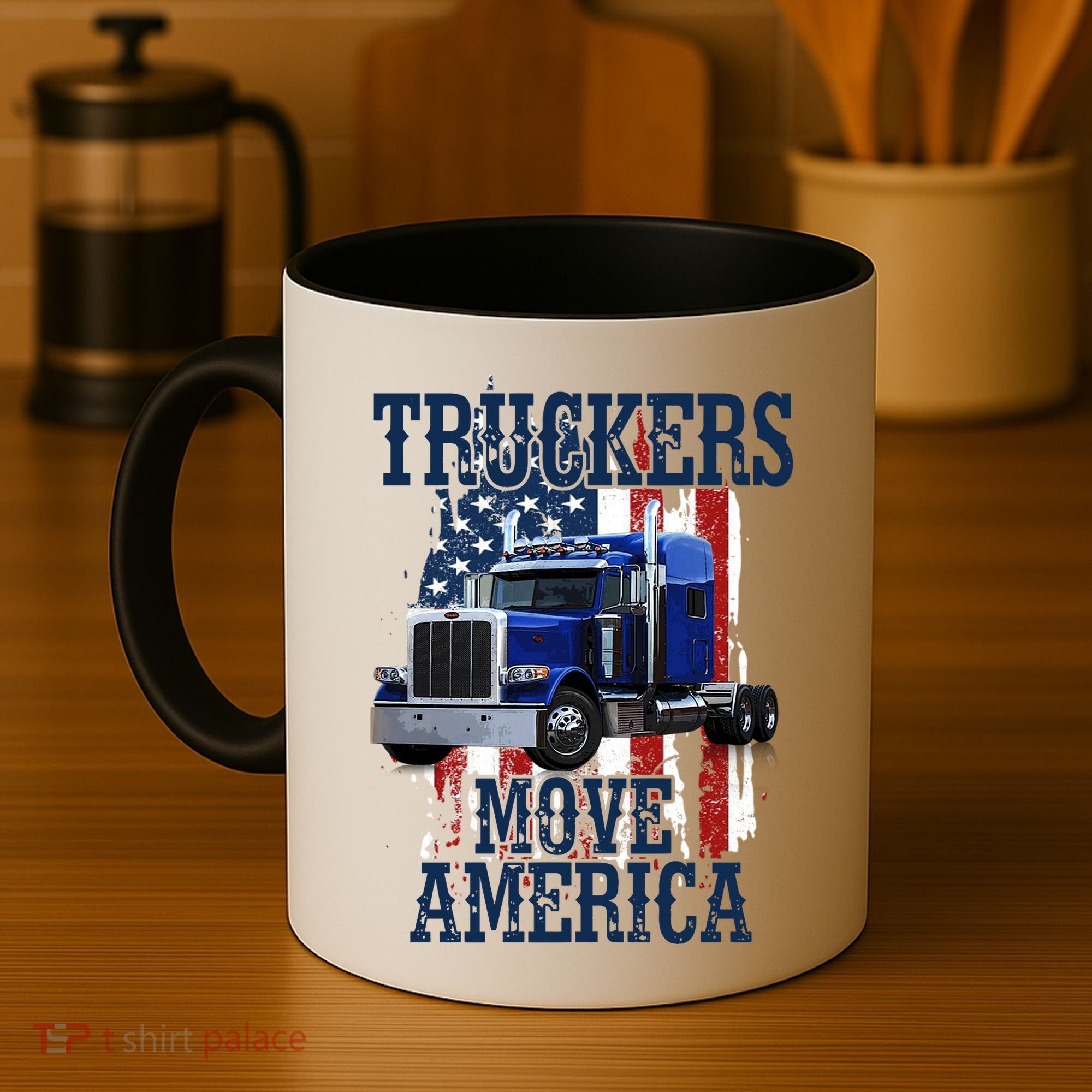 Move America Truckers USA Coffee Mug