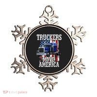 Move America Truckers USA Ornament thumb 0