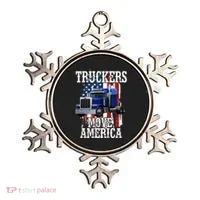 Move America Truckers USA Ornament thumb 0