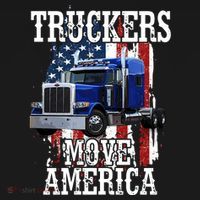 Move America Truckers USA Ornament thumb 1