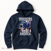 Move America Truckers USA Hoodie thumb 0