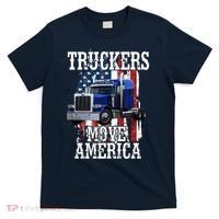 Move America Truckers USA T-Shirt thumb 0