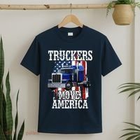 Move America Truckers USA T-Shirt thumb 2