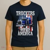 Move America Truckers USA T-Shirt thumb 3