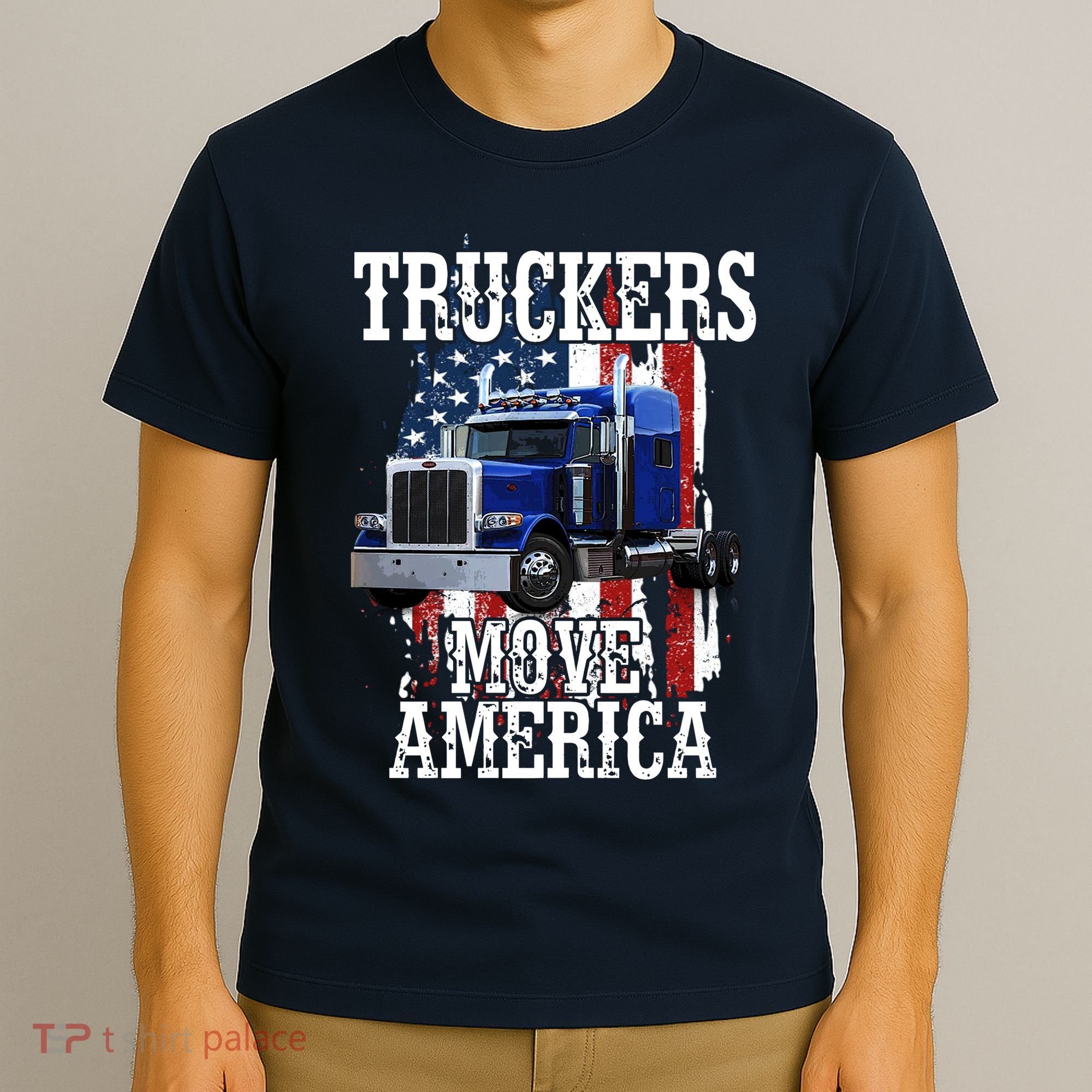Move America Truckers USA T-Shirt