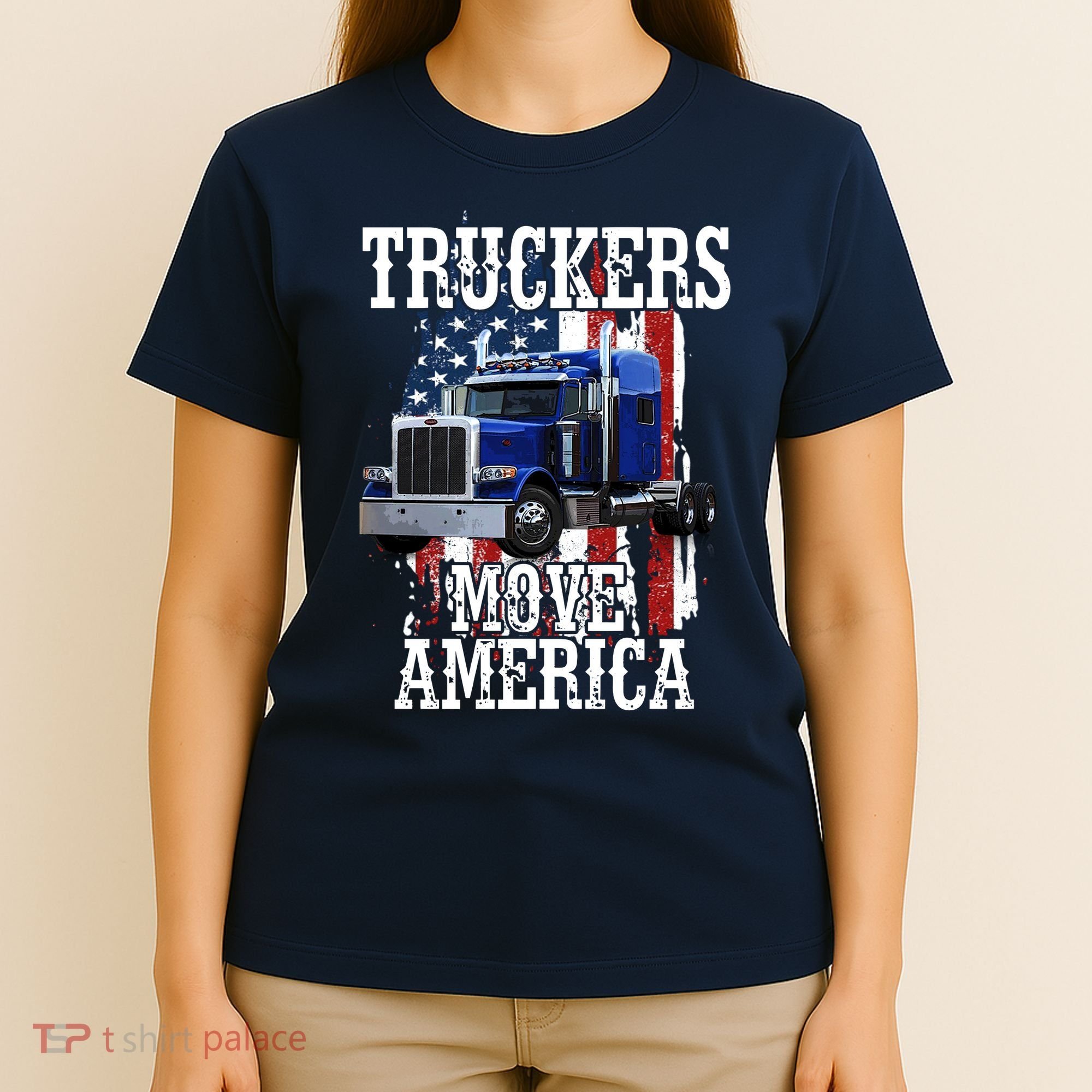 Move America Truckers USA T-Shirt