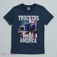 Move America Truckers USA T-Shirt thumb 5