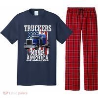 Move America Truckers USA Pajama Set thumb 0
