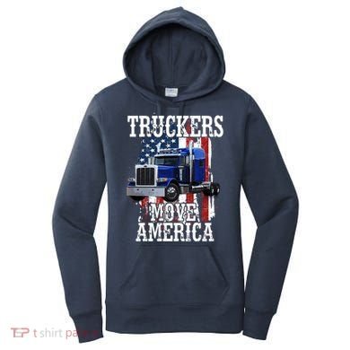 Move America Truckers USA Women's Hoodie