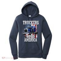Move America Truckers USA Women's Hoodie thumb 0