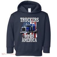 Move America Truckers USA Toddler Hoodie thumb 0