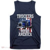 Move America Truckers USA Tank Top thumb 0
