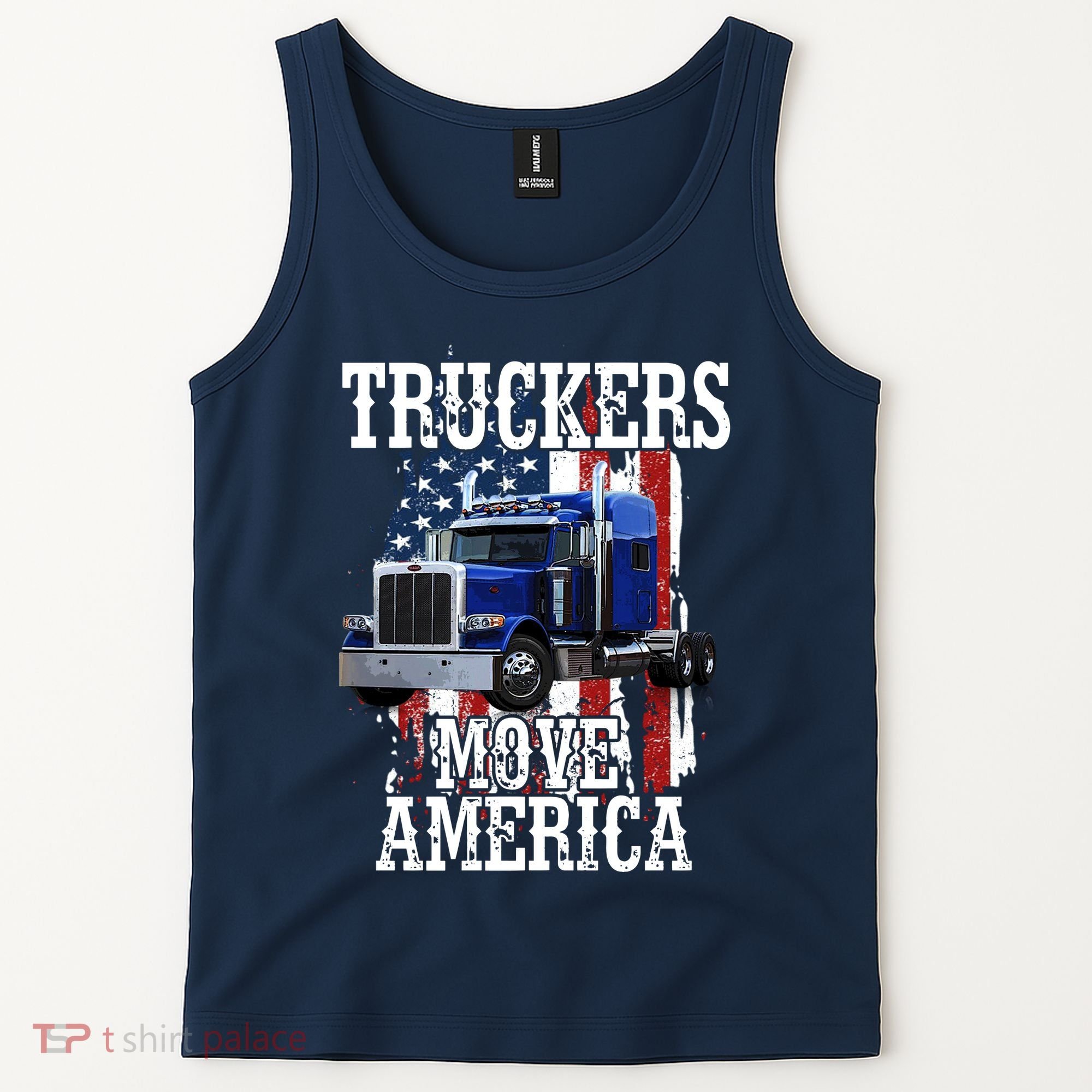 Move America Truckers USA Tank Top