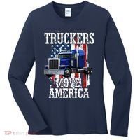 Move America Truckers USA Women's Long Sleeve Shirt thumb 0