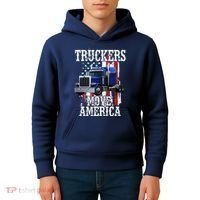 Move America Truckers USA Kids Hoodie thumb 4