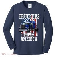 Move America Truckers USA Kids Long Sleeve Shirt thumb 0