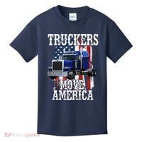 Move America Truckers USA Kids T-Shirt thumb 0