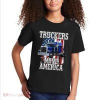 Move America Truckers USA Kids T-Shirt thumb 2
