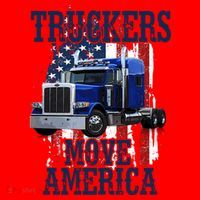 Move America Truckers USA Santa Hat thumb 1