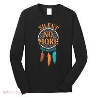 Mmiw Awareness Tribe Ethnic Pride Columbus American Regalia Long Sleeve Shirt thumb 0