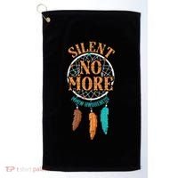 Mmiw Awareness Tribe Ethnic Pride Columbus American Regalia Golf Towel thumb 0