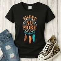 Mmiw Awareness Tribe Ethnic Pride Columbus American Regalia Women's T-Shirt thumb 3