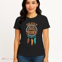 Mmiw Awareness Tribe Ethnic Pride Columbus American Regalia Women's T-Shirt thumb 4