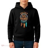 Mmiw Awareness Tribe Ethnic Pride Columbus American Regalia Kids Hoodie thumb 4