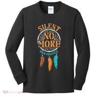 Mmiw Awareness Tribe Ethnic Pride Columbus American Regalia Kids Long Sleeve Shirt thumb 0