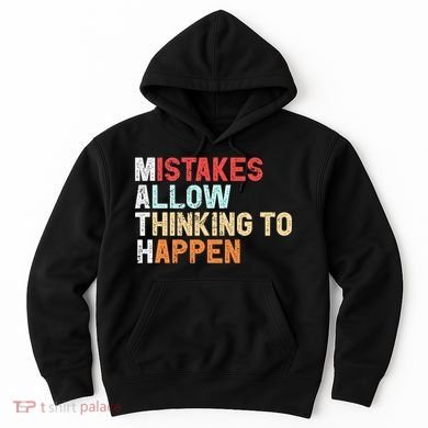 Mistakes Allow Thinking To Happen Math Teacher Math Amazon.com Hoodie