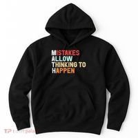 Mistakes Allow Thinking To Happen Math Teacher Math Amazon.com Hoodie thumb 0