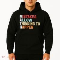 Mistakes Allow Thinking To Happen Math Teacher Math Amazon.com Hoodie thumb 2