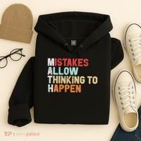 Mistakes Allow Thinking To Happen Math Teacher Math Amazon.com Hoodie thumb 4