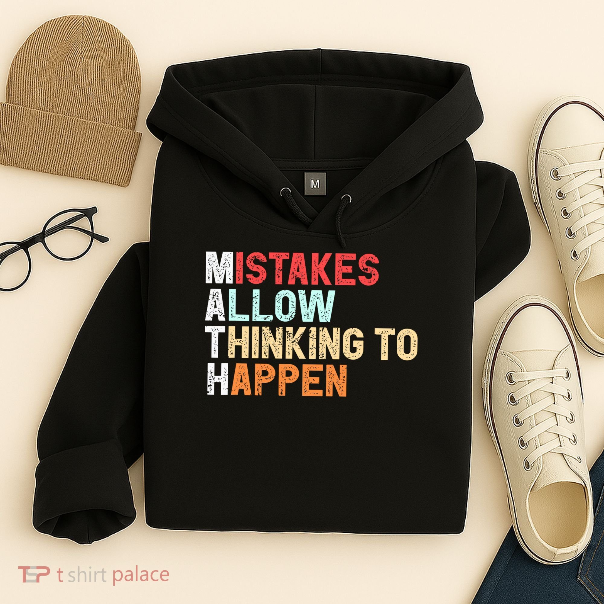 Mistakes Allow Thinking To Happen Math Teacher Math Amazon.com Hoodie