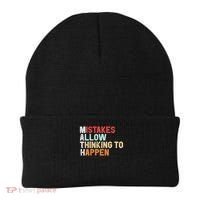Mistakes Allow Thinking To Happen Math Teacher Math Amazon.com Beanie thumb 0