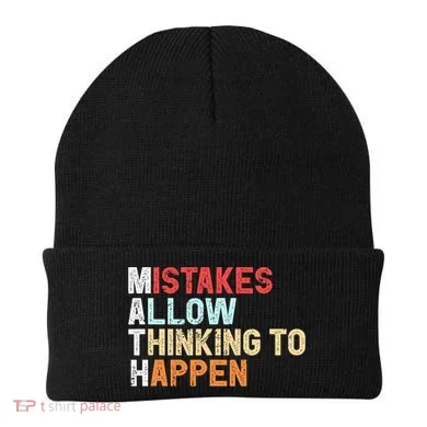 Mistakes Allow Thinking To Happen Math Teacher Math Amazon.com Beanie