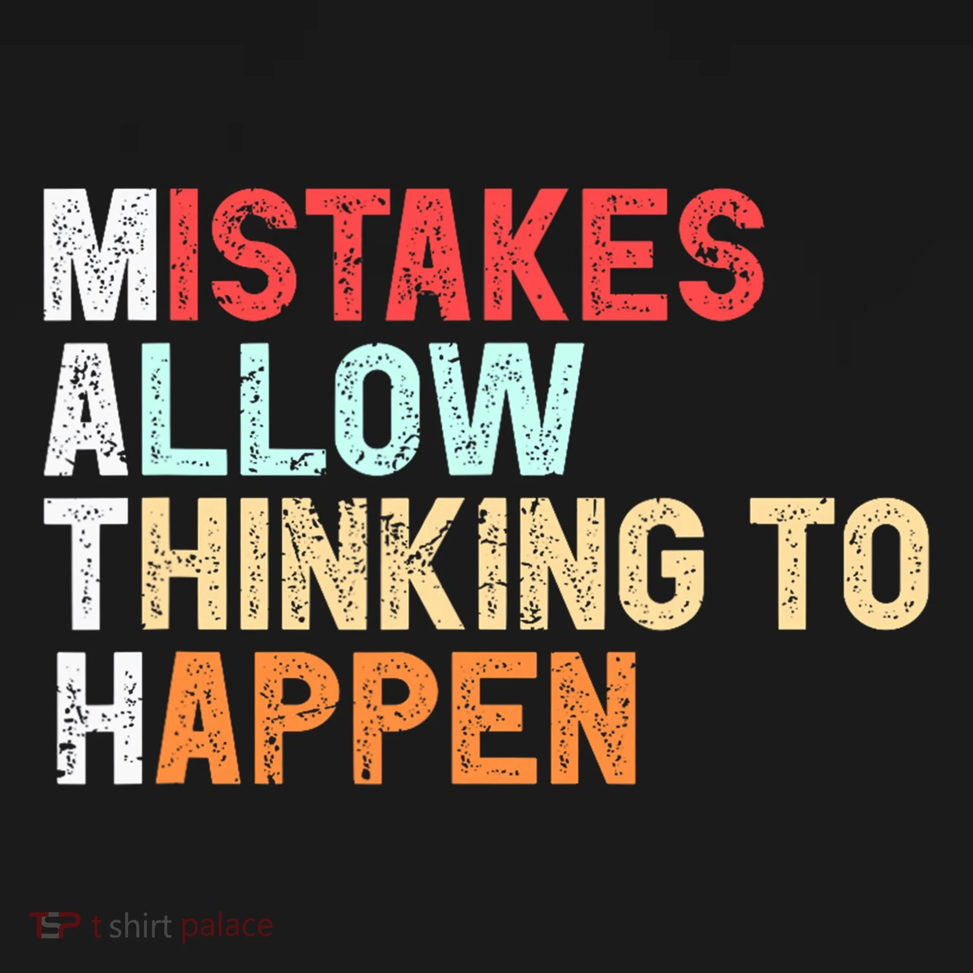 Mistakes Allow Thinking To Happen Math Teacher Math Amazon.com Coaster