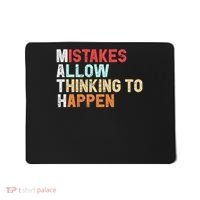 Mistakes Allow Thinking To Happen Math Teacher Math Amazon.com Mousepad thumb 0