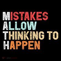 Mistakes Allow Thinking To Happen Math Teacher Math Amazon.com Mousepad thumb 1
