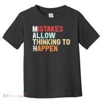 Mistakes Allow Thinking To Happen Math Teacher Math Amazon.com Toddler T-Shirt thumb 0