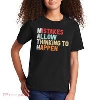 Mistakes Allow Thinking To Happen Math Teacher Math Amazon.com Kids T-Shirt thumb 2