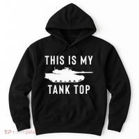 M1 Abrams Tank Funny Sarcastic Military Pun Gift Hoodie thumb 0