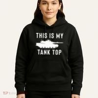 M1 Abrams Tank Funny Sarcastic Military Pun Gift Hoodie thumb 5