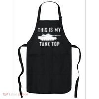 M1 Abrams Tank Funny Sarcastic Military Pun Gift Apron thumb 0