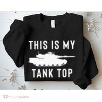 M1 Abrams Tank Funny Sarcastic Military Pun Gift Sweatshirt thumb 2