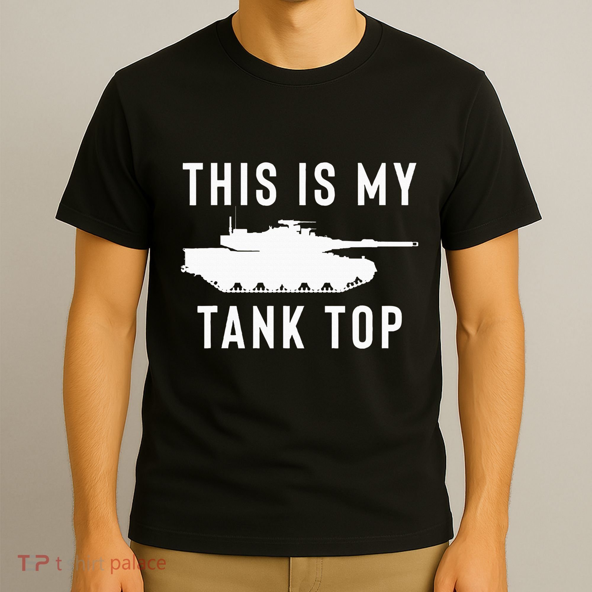 M1 Abrams Tank Funny Sarcastic Military Pun Gift T-Shirt