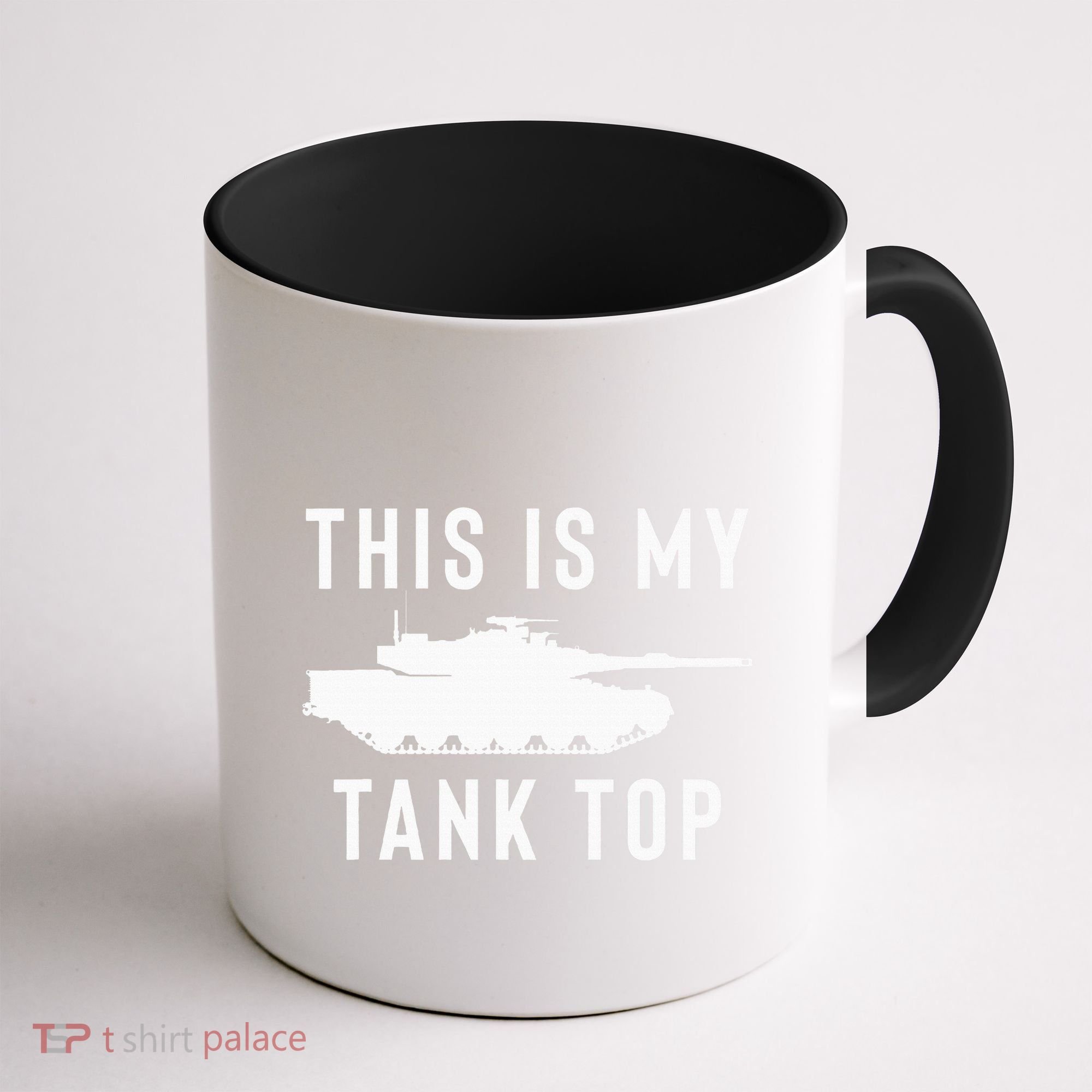 M1 Abrams Tank Funny Sarcastic Military Pun Gift Coffee Mug