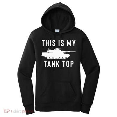 M1 Abrams Tank Funny Sarcastic Military Pun Gift Women's Hoodie