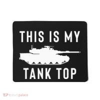 M1 Abrams Tank Funny Sarcastic Military Pun Gift Mousepad thumb 0
