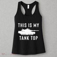 M1 Abrams Tank Funny Sarcastic Military Pun Gift Women's Tank Top thumb 3